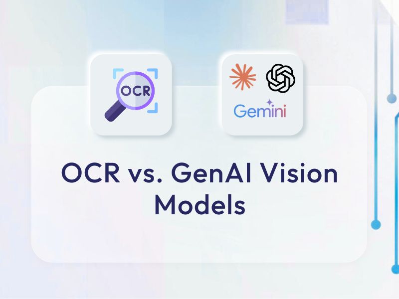 Data Extraction OCR vs GenAI Vision Models - Featured